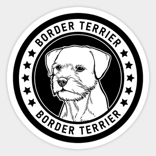 Border Terrier Fan Gift Sticker